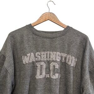 New York Popular Washington DC Spell Out Fleece Sweatshirt Pullover Crewneck XL‎